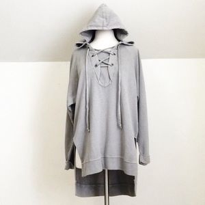 NWT YOUNG FABULOUS & BROKE Hooded Sweatshirt